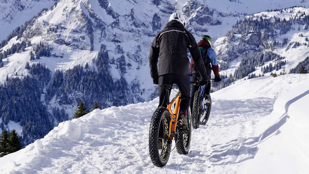 Biken im Winter
