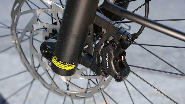 Wartungsarme Tektro-E-Bike-Bremsen.