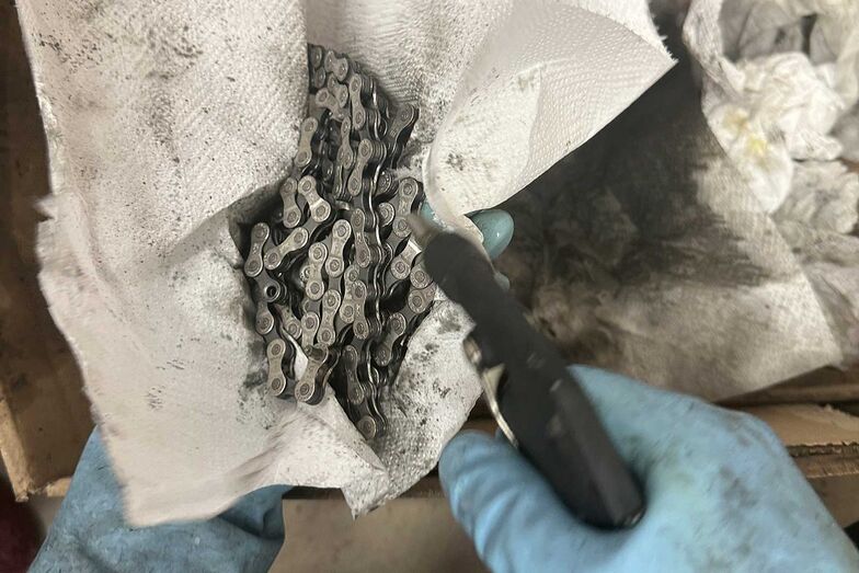 Die Trocknung mit Druckluft zwischen den verschiedenen Waschgängen spart Zeit.