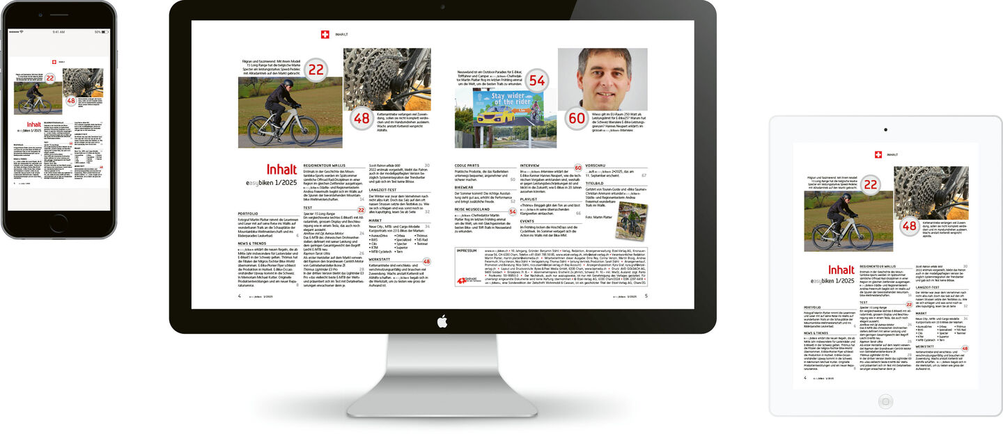 Lesen Sie Easybiken digital auf dem Computer, Tablett oder Smartphone!